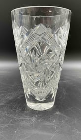 Brilliant Cut Crystal Vase