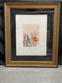 L’Orient (East) by Salvador Dali (Spain, 1904-1989) Engraving