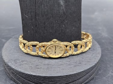 Vintage Girard-Perregaux 18K Gold Wristwatch