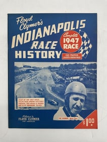 Indianapolis Race History - 1947 Official Program