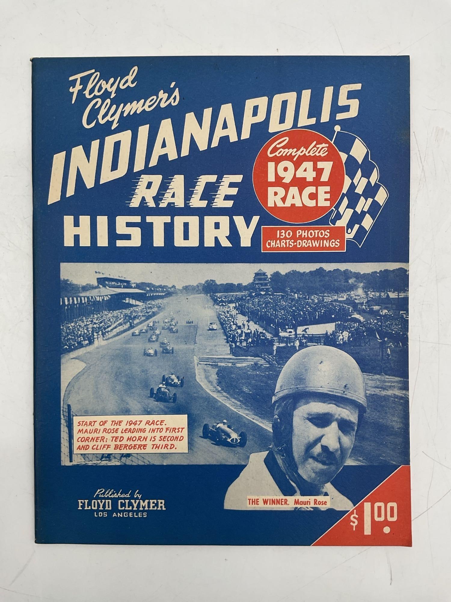 Indianapolis Race History - 1947 Official Program (1 of 3)