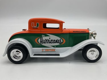 University of Miami Hurricanes 1st Edition Diecast Collectible Car