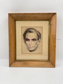 Portrait of Abraham Lincoln by Boardman Robinson