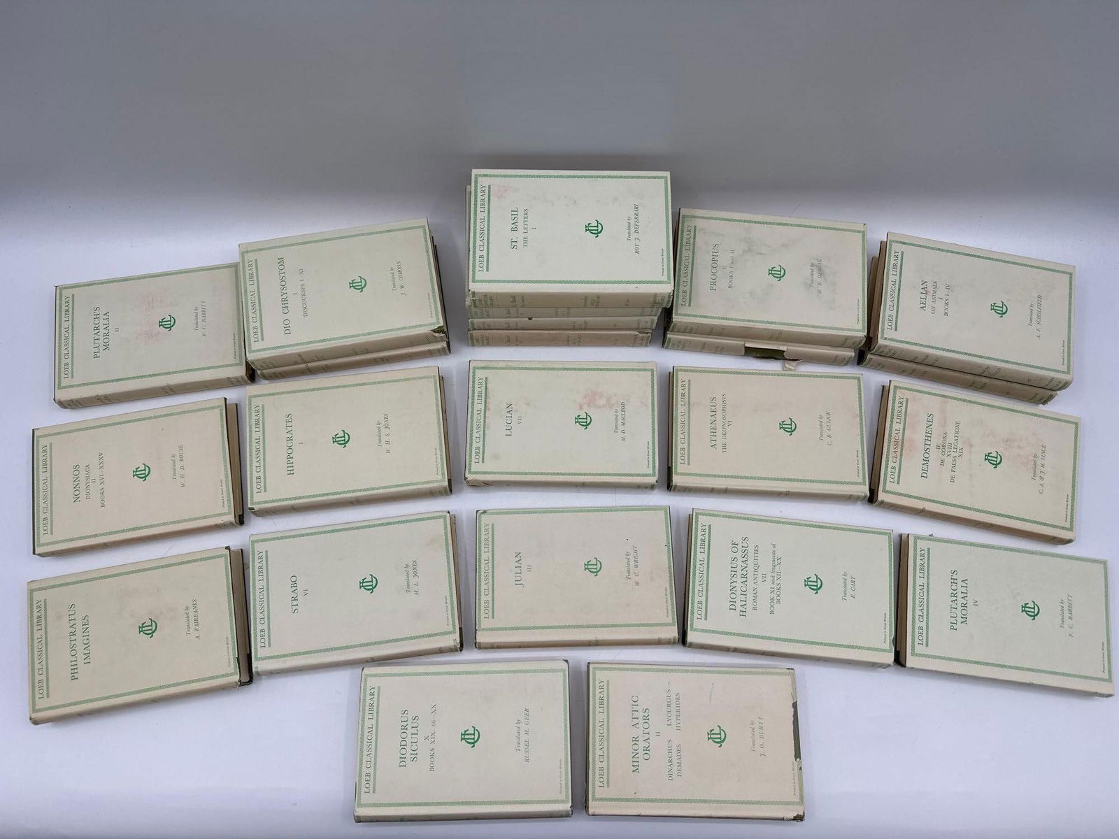 Loeb Classical Library White & Green (1 of 20)