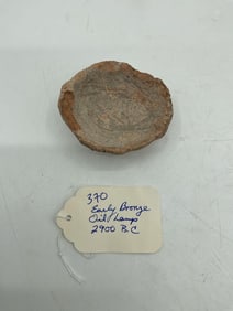 Early Bronze Oil Lamp 2900 B.C.