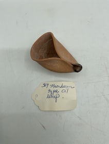 Maccabean type oil lamp