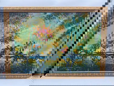 Otto Aguiar – Tropical Garden Table Scene