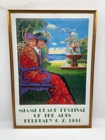 Otto Aguiar - Miami Beach Festival of the Arts 1993 Poster