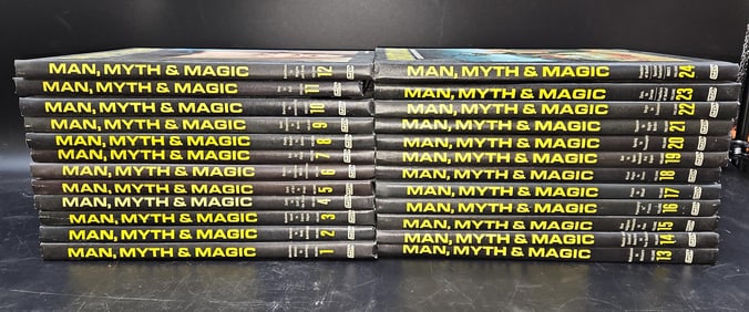 Man Myth and Magic Illustrated Encyclopedia Set