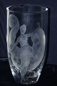 Erte ' Dream Girl' (Embellished)