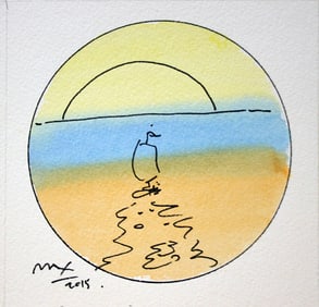 Peter Max 'Better World Circle'