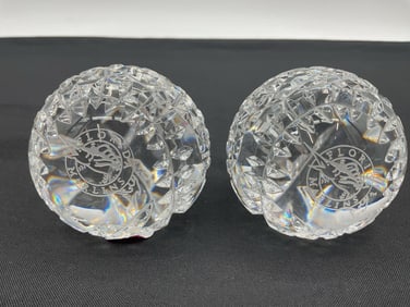 Waterford Crystal Lismore Pattern Salt & Pepper Shakers (Set of 2)