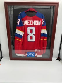 Alexander Ovechkin Autographed Hockey Jersey (Framed)