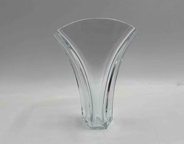 Baccarat Ginkgo Crystal Vase