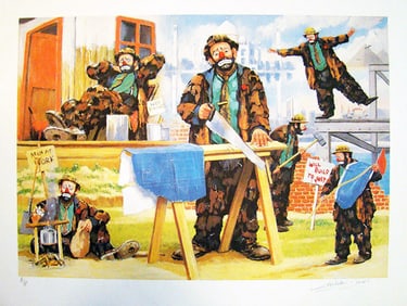 Barry Leighton Jones Man At Work