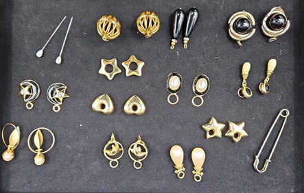 Assorted Vintage Jewelry Components