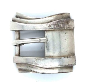 Kiseselstein-Cord Sterling Silver Belt Buckle