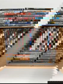 Box of 100 Assorted DVDs