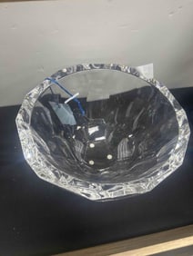 Orrefors Sweden Cut Crystal Bowl