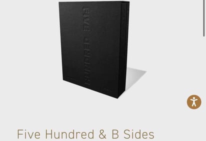 "FIVE HUNDRED B SIDES" by Peter Lik limited edition book set