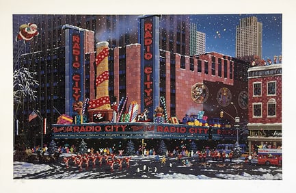 Alexander Chen Santa Comes To Radio City