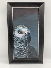 France Bénard Parrot Portrait Painting