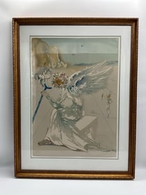 Helen of Troy by Salvador Dali (Spain, 1904-1989) Lithograph