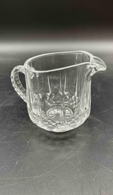 Small Cut Crystal Creamer Pitcher