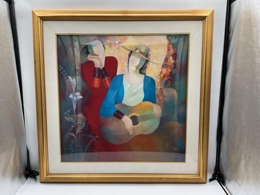 "Love Me, Love My Music" by Arbe Berberyan (Armenian, b.1958) Giclee