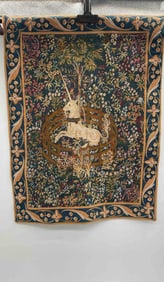 French Licorne Captive Tapestry - Charlotte Home