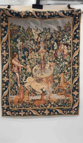 Unicorn Captive Tapestry French