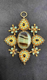 Ornate Vintage-Style Pendant