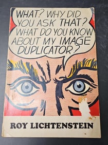 Roy Lichtenstein What Do You Know About My Image Duplicator