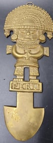 Peruvian Style Tumi Replica Wall Hanging