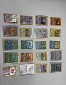 Vintage Pokémon and Dragon Ball Z Card Collection Assortment