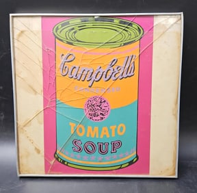 Andy Warhol Style Campbell Soup Print