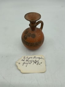 36 - Cypro Phonelium Red burnished juglet 7th B.C.