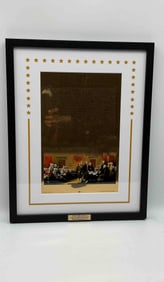 24K Gold Declaration of Independence Print