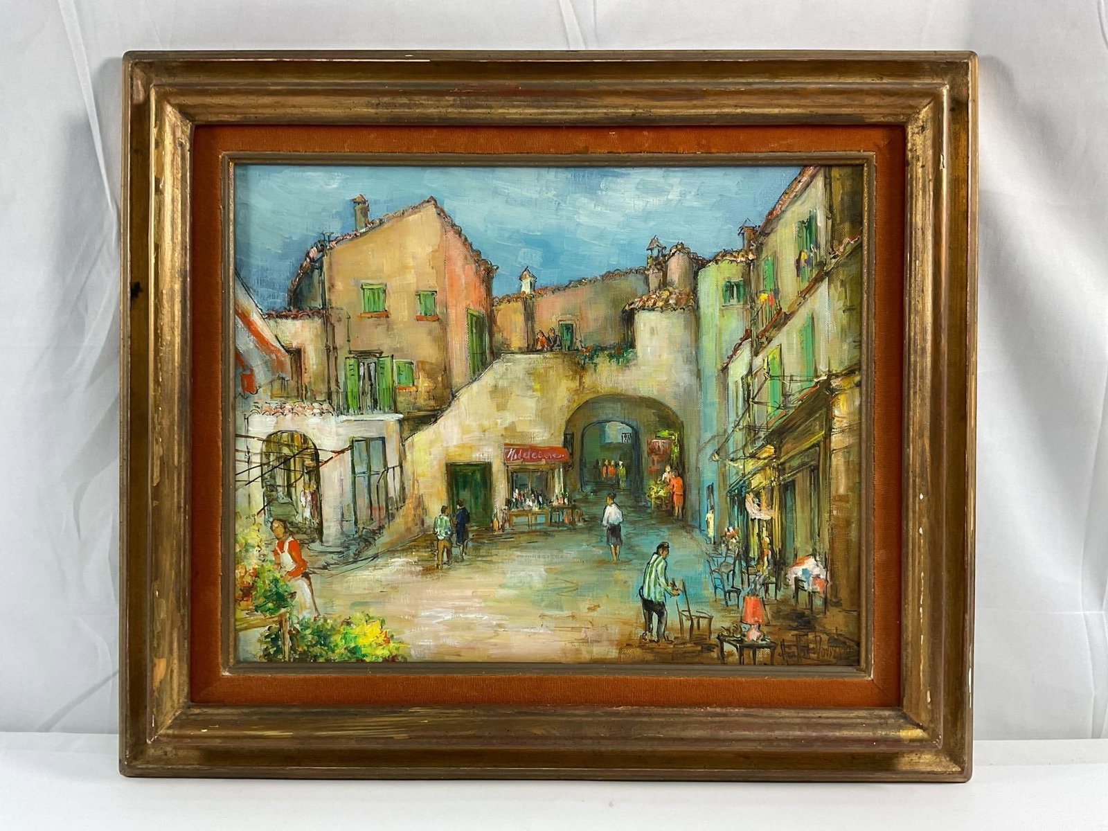 Jan Van Doust(Dutch, 1794-1846) Oil on Canvas (1 of 4)