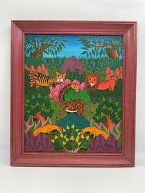 Colorful Jungle Animals by "Jean" Yen Thaï Souvenir