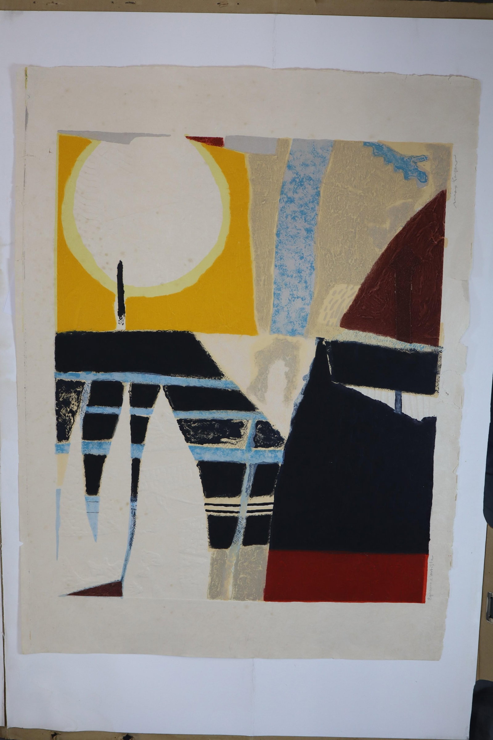 Max Papart (French, 1911-1994) Etching (1 of 4)