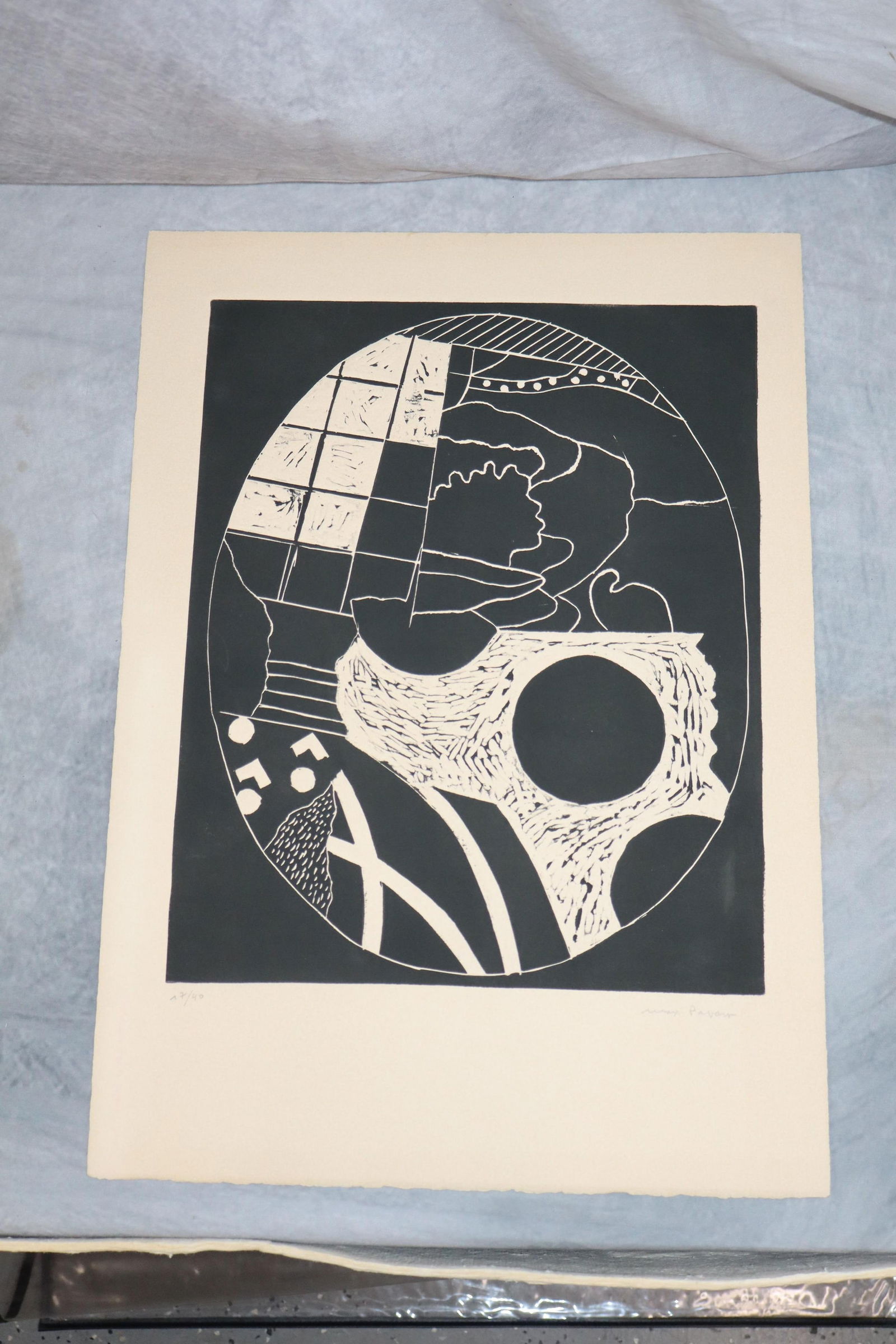 Max Papart (French, 1911-1994) Lithograph (1 of 4)