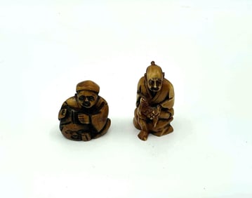 Japanese Style Netsuke Figurines