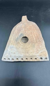 617 - Samaritan Oil Lamp with Decorative Relief Pattern
