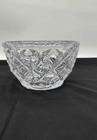 Cut Glass Serving Bowl