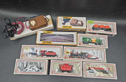 Bachmann HO Scale Electric Train Set with Accessories