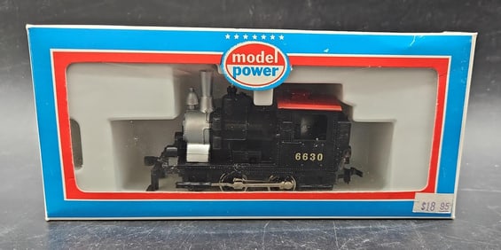 Model Power HO Scale Steam Locomotive