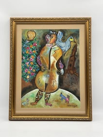 Marc Chagall Untitled (Anthropomorphic Musician)