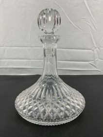 Waterford Crystal Ship’s Decanter with Faceted Stopper