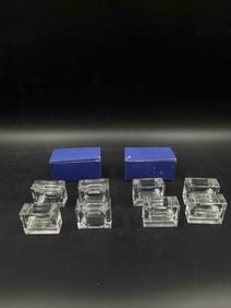 Lilian Vernon Lucite Napkin and Flower Holders Set